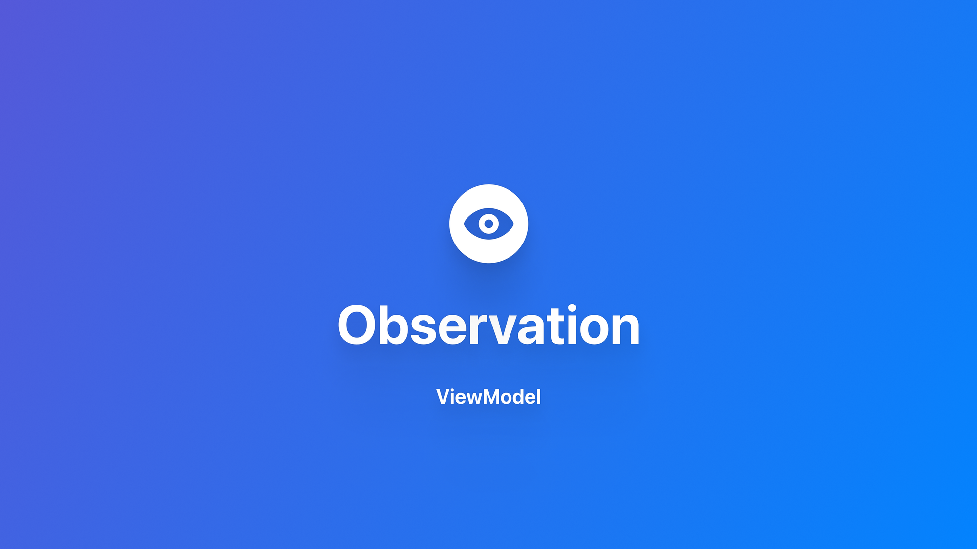 Observation｜创建 ViewModel 实例的最佳实践