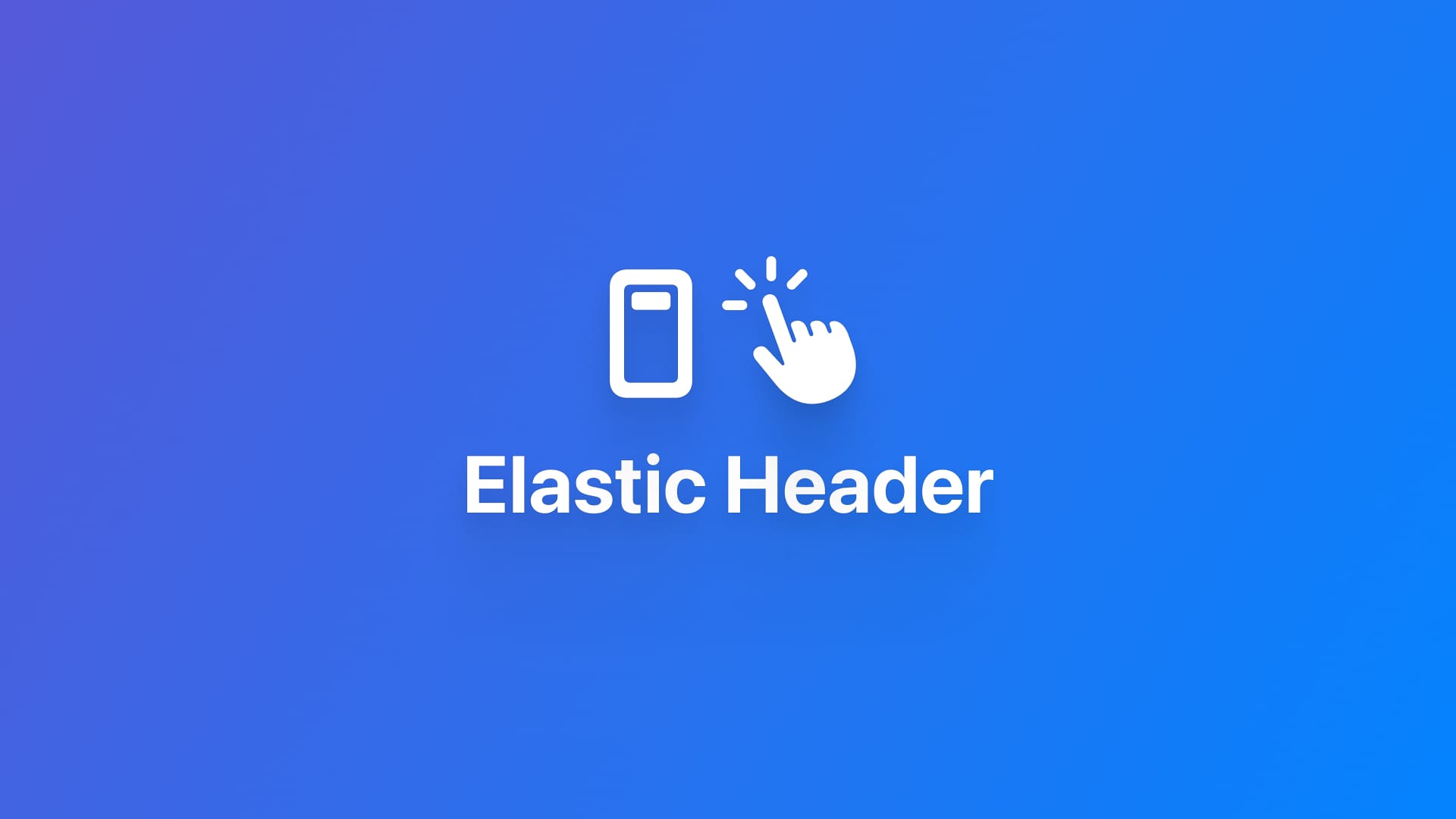 创建 Elastic Header 动画效果(Apple TV)