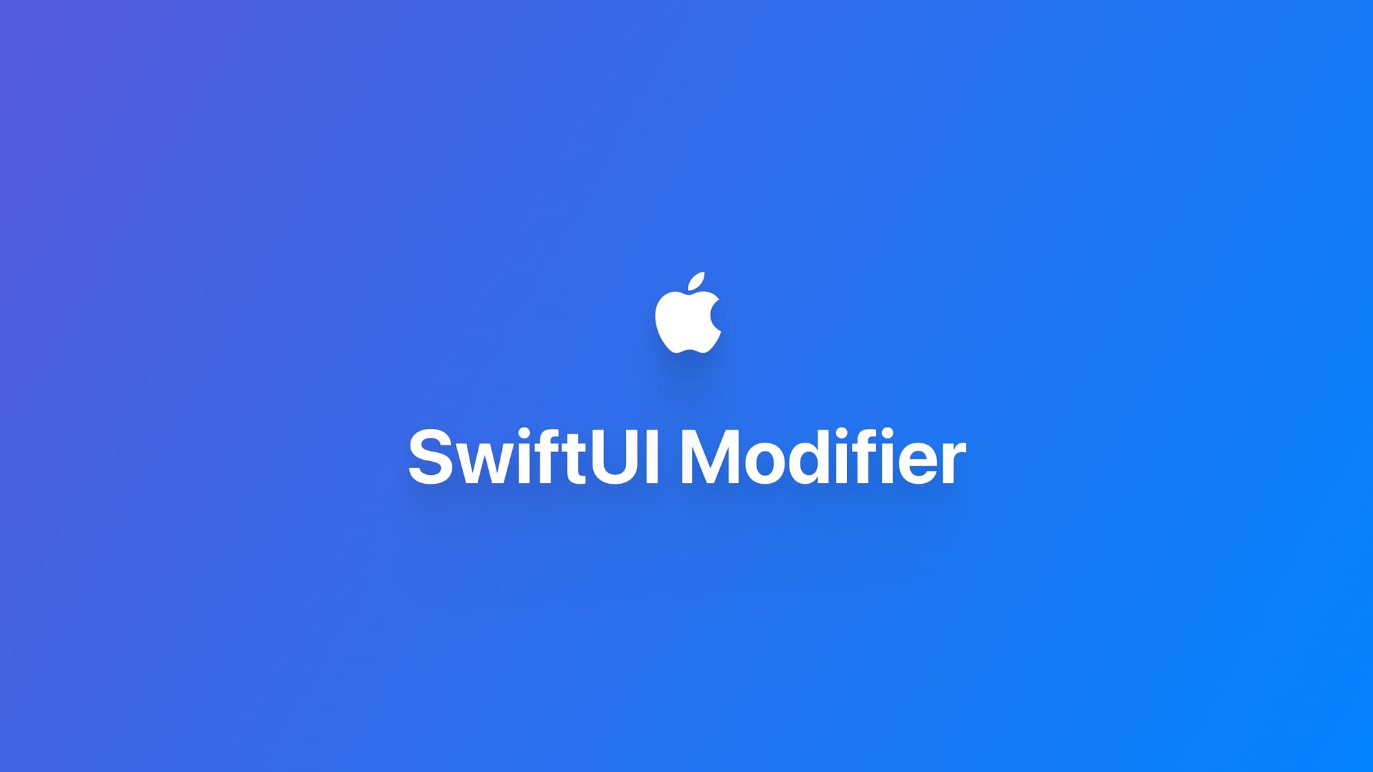 macOS｜常用 SwiftUI 修饰器