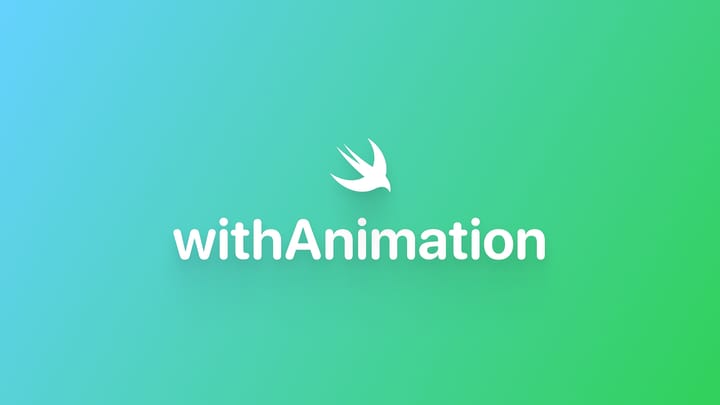 在异步方法中使用 withAnimation